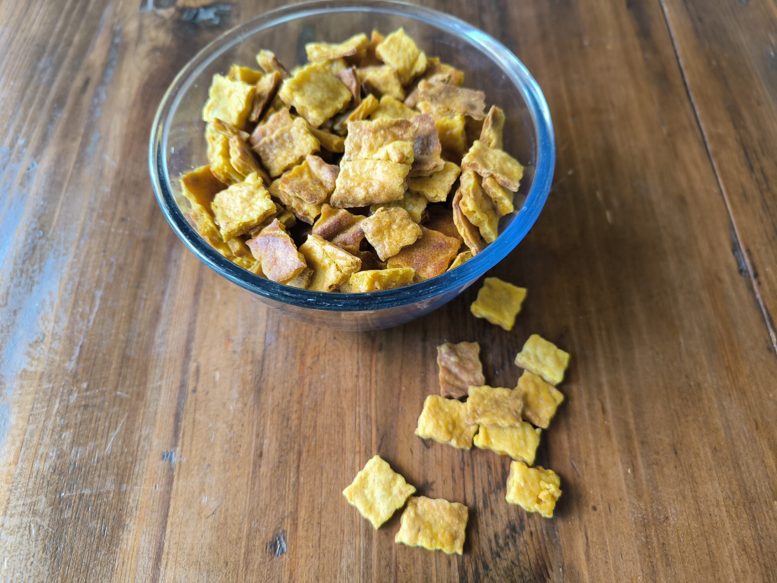 Süßkartoffel-Parmesan-Kekse